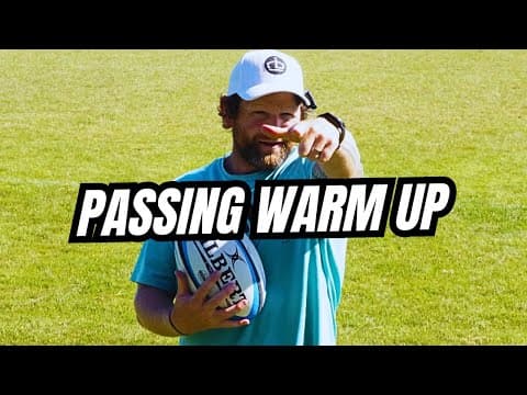 Power & Muscle Passing Warm Up! @rugbybricks How To Rugby Pass!?