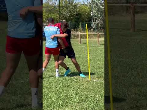 1 on 1 tackling drill