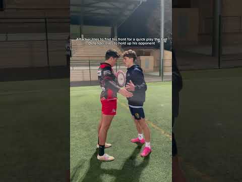 Quick play the ball v slow the attacking player